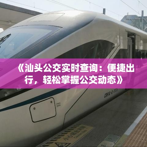 《汕头公交实时查询：便捷出行，轻松掌握公交动态》