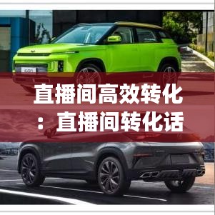 直播间高效转化：直播间转化话术 