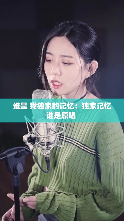 谁是 我独家的记忆：独家记忆谁是原唱 