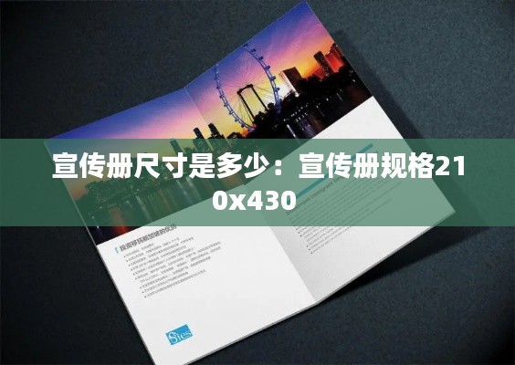 宣传册尺寸是多少：宣传册规格210x430 