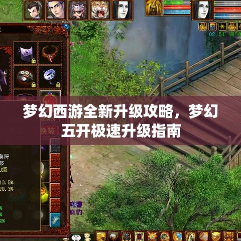 梦幻西游全新升级攻略，梦幻五开极速升级指南