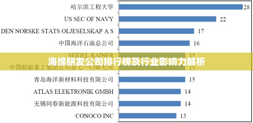 海绵研发公司排行榜及行业影响力解析