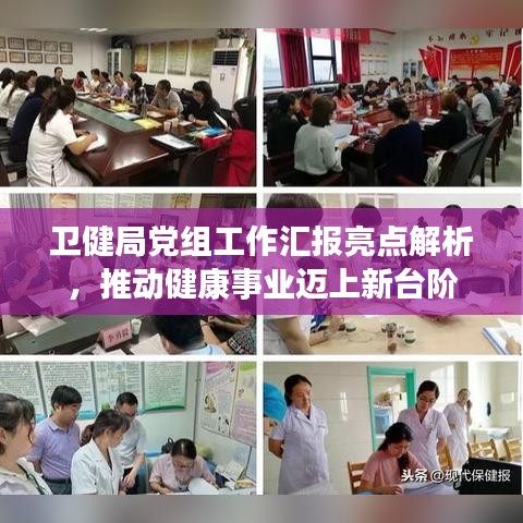 卫健局党组工作汇报亮点解析，推动健康事业迈上新台阶