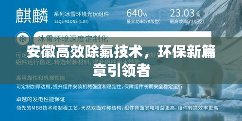 安徽高效除氟技术，环保新篇章引领者