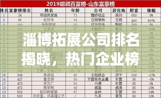 淄博拓展公司排名揭晓，热门企业榜单不容错过！
